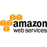 Amazon Web Services logo with orange cubes symbolizes integrated ITSM solutions in cloud management for SysAid users. - SysAid