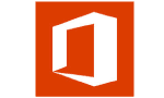 White Microsoft Office logo over a red background, symbolizing integrated ITSM solutions akin to SysAid's efficient Service Desk. - SysAid