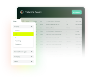 Generate report for MTTR and NPS