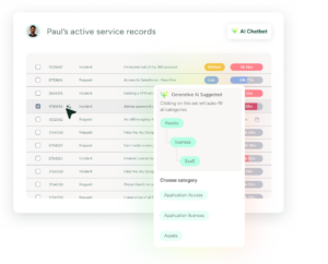 Copilot for agents with ticket categorization