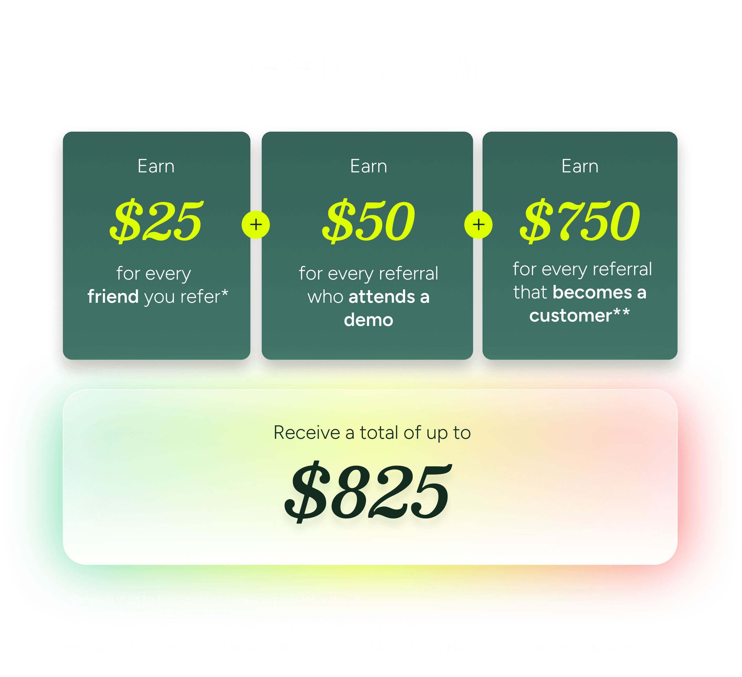 SysAid ITSM referral rewards: Earn up to $825 for referring friends, demo attendees, and new ITSM customers. - SysAid