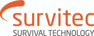 Survitec logo in orange with abstract curve; representing trusted Service Desk solutions in ITSM by SysAid. - SysAid