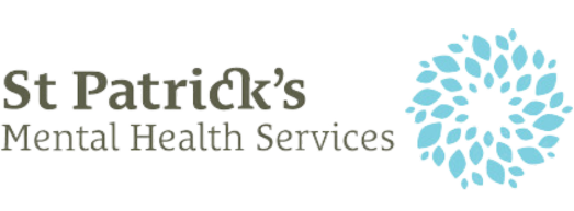 St. Patrick's Mental Health Services logo featuring company name in gray text and a blue circular floral design. - SysAid