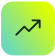 Upward trending arrow symbolizes ITSM success and growth with SysAid’s innovative service desk solutions. - SysAid
