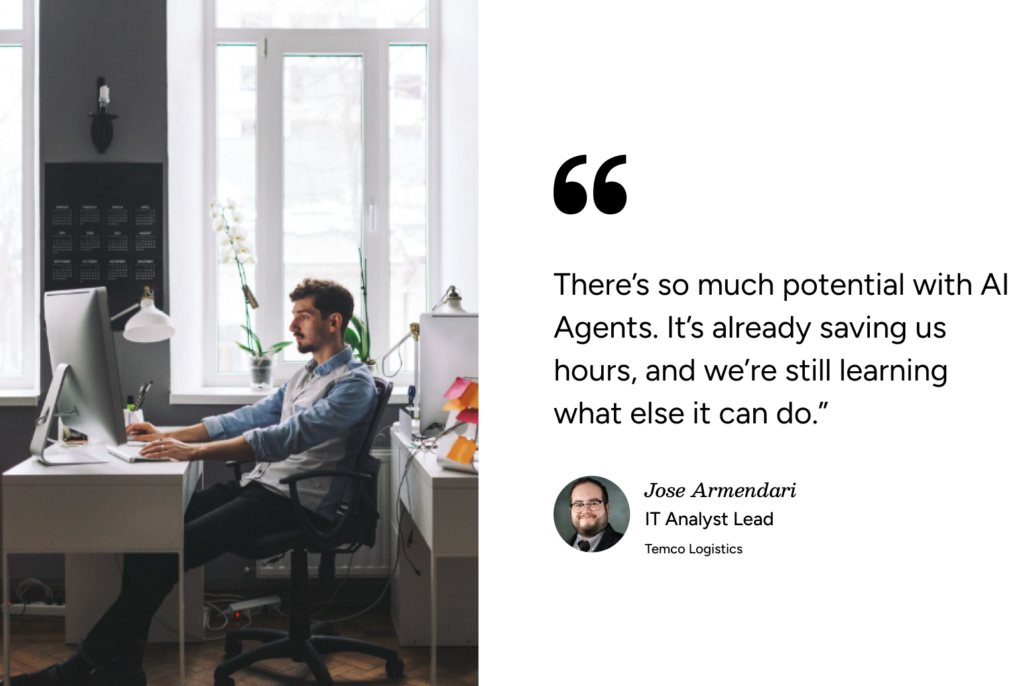 AI at the Wheel: Temco’s AI Agents Put IT Power in the Hands of Every Driver

