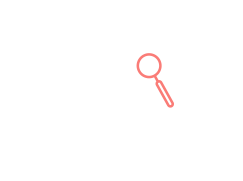 White icon of a treasure map with path, pin, X mark, and magnifying glass symbolizing ITSM-powered SysAid Service Desk. - SysAid