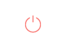 SysAid-inspired red power symbol reflects ITSM efficiency and streamlined service desk operations on a white background. - SysAid