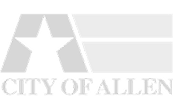 Gray City of Allen logo, ideal for ITSM solutions branding, showing a stylized "A" and star for service excellence. - SysAid