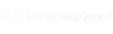 ManpowerGroup logo with three bars and company name, symbolizing workforce solutions empowering ITSM excellence. - SysAid
