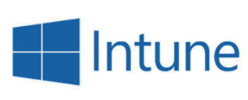 Microsoft Intune logo with a blue Windows icon beside the text "Intune" in blue; relates to SysAid's ITAM solutions for asset management. - SysAid