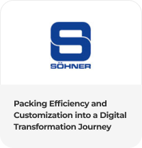 Söhner logo with text: "Enhancing Digital Transformation Journey with ITSM-Driven Packing Efficiency and Customization. - SysAid