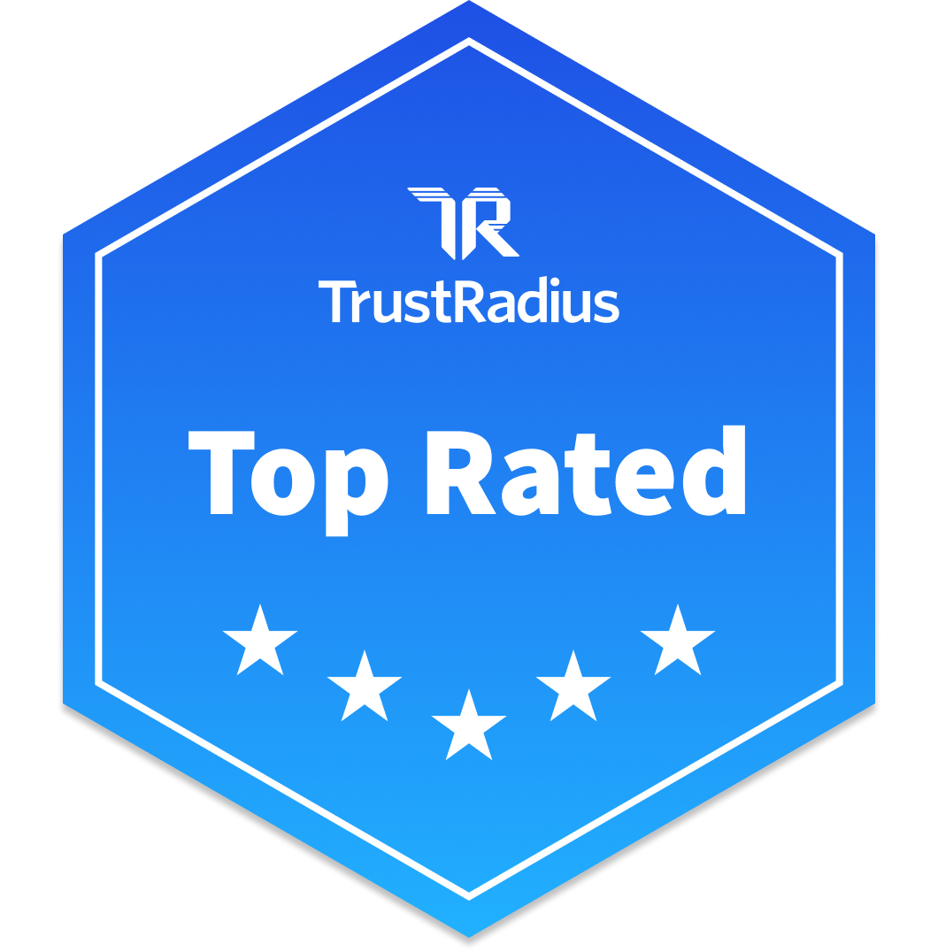 SysAid earns TrustRadius Top Rated badge, highlighting excellence in ITSM solutions with five-star recognition. - SysAid